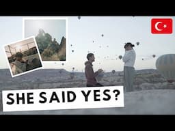 Proposal in Cappadocia / Göreme Travel Guide / The Best place to see the balloons in Cappadocia