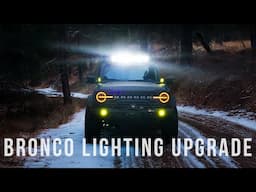 The Bronco Gets a MASSIVE Lighting Upgrade - Install and Review