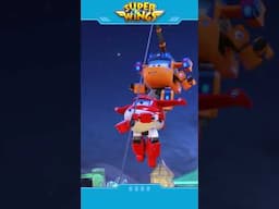 [SUPERWINGS #shorts] Somebody, Please Stop it! | Superwings Electric Heroes #superwings #jett