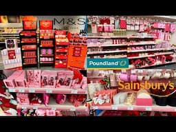 VALENTINES RANGE | M&S , SAINSBURY’S & POUNDLAND ❤️🌹🩷💝💘