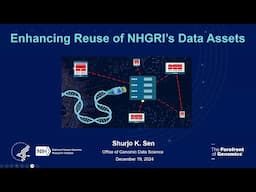 Webinar: Enhancing Reuse of NHGRI Data Assets NOFO