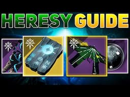 Complete Heresy Guide (Shiny Weapons, The Nether, Secrets & More) | Destiny 2 Heresy