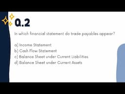 Accounts Payables Quiz || Questions AND Answers