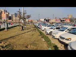 Ambala Wholesale cloth market car parking and bus stand