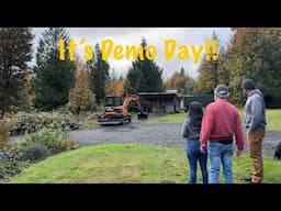 Building A Pottery Studio With A Get Away Loft (Day 1) Demo Day!