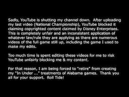 Shut Down by YouTube