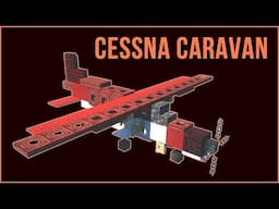 Minecraft Tutorial: How to Make a Cessna Caravan