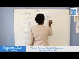 PP2 ENGLISH LANGUAGE ACTIVITIES : SPELLING - Teacher Olive