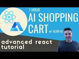 Build an AI POWERED SHOPPING CART in React w/ Alan AI