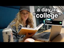 A Productive Day in College... 7:30am to 5:30pm vlog