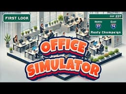 Office Simulator Demo First Look - Let's Climb the Corporate Ladder!  Episode 1