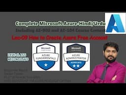 How to Create Azure Free tier account-Hindi/Urdu | Azure full course in Hindi/Urdu | AZ-104 | az-900