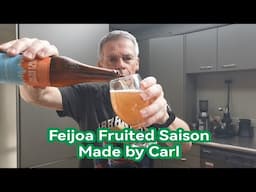 Feijoa Fruited Saison 6.7% - Made by Carl