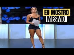 ELA FEZ ISSO NO MEIO DO JORNAL AO VIVO, OS MELHORES VÍDEOS DE JANEIRO