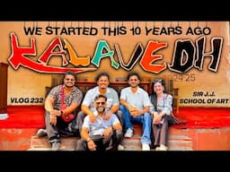 10 Years Of Kalavedh | J J SCHOOL OF ART | DV 232 | #justneelthings