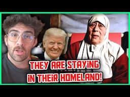 Palestinian Families Respond to Trump: "We're Not Leaving" | Hasanabi Reacts