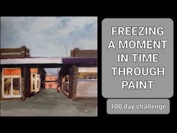 Freezing A Moment In Time Through Paint