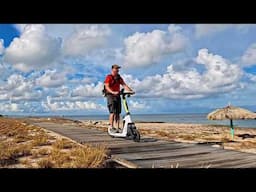 Riding Aruba - Biking & E-Scootering Sunrise to Sunset Tour | 4K UHD - Scenic Relaxation Video