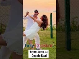 Arjun Bijlani का Wife Neha संग Lovey Dovey Romance