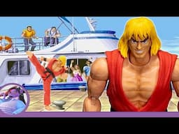 A face only a Mother could love || Jada Toys Ultra Street Fighter II Ken Figure Review