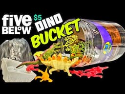 5 Below $5 Dinosaur bucket Review!!!