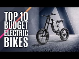 Top 10: Best Budget Electric Bikes of 2023 / Folding, Fat Tire E Bike, Adult Electric Bicycle