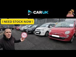 CAR AUCTION PRICE SHOCK - BIDDING ON CHEAP STOCK