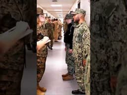 Personnel Inspection of 129 Students in Navy Officer Candidate School, Class 06-25 in Newport