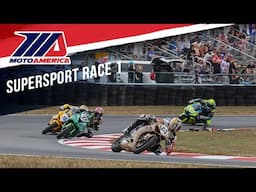 Supersport Race 1 at New Jersey 2024 - FULL RACE | MotoAmerica