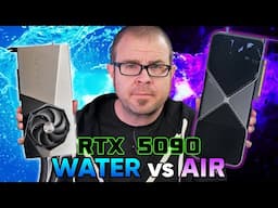 RTX 5090 Water vs Air - MSI Suprim Liquid SOC Review and Overclocking!