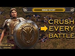 HOW TO CRUSH EVERY BATTLE IN TOTAL WAR: PHARAOH ! A GUIDE ON ALL UNITS !