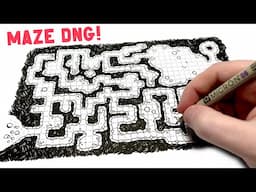 How To Draw A Maze Dungeon Map!