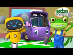 Gecko's Adventures | 4 Hours! | Truck Cartoons for Kids