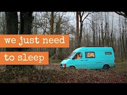 Vanlife France - a stressful start to our 6 week French campervan road trip 🫣