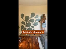 Art studio glow up!