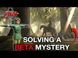 Mystery of the Beta Lost Woods of Zelda Twilight Princess | Cut Content