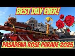 PASADENA ROSE PARADE 2025 ll BEST DAY EVER!