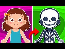 The Bones Song | Human Body Songs For Kids | KLT Anatomy