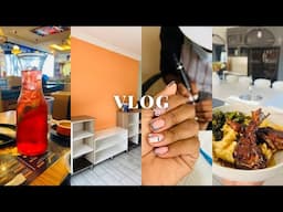 #VLOG: Home Making | Shopping | Cooking honey and garlic glazed lamb chops | New Nail + More