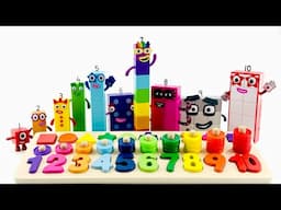 DIY Numberblocks Cube Activity Toy & Counting 1-10 Numbers & Colors #counting