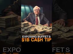 Exposing Buffet's $1B Cash Tip