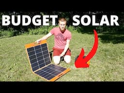 This 100w Budget Solar Panel is Actually Amazing! - Lu