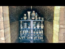 Wood Kiln Unloading Live Stream - Firing #14