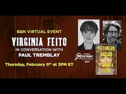 #PouredOver: Virginia Feito discusses VICTORIAN PSYCHO with Paul Tremblay