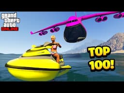 TOP 100 FUNNIEST GTA 5 FAILS! (Best GTA 5 Funny Moments)