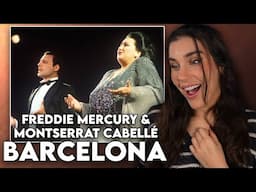 ABSOLUTELY STUNNING!!! First Time Reaction to Freddie Mercury & Montserrat Caballé - "Barcelona"