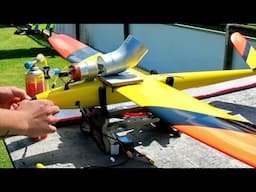 INCREDIBLE  FAST !!! / OPUS-V 400 Km/h 248 mph / RC TURBINE MODEL GLIDER / FLIGHT DEMONSTRATION !!!