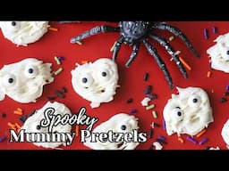 Spooky Mummy Pretzels - Easy Halloween Treats!