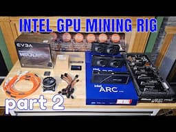 Intel ARC GPU Mining Rig - Part 2 - (Drivers, OpenCL, HiveOS, MMPOS)