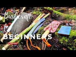 BUSHCRAFT  for BEGINNERS - SAFE CUTTING SKILLS